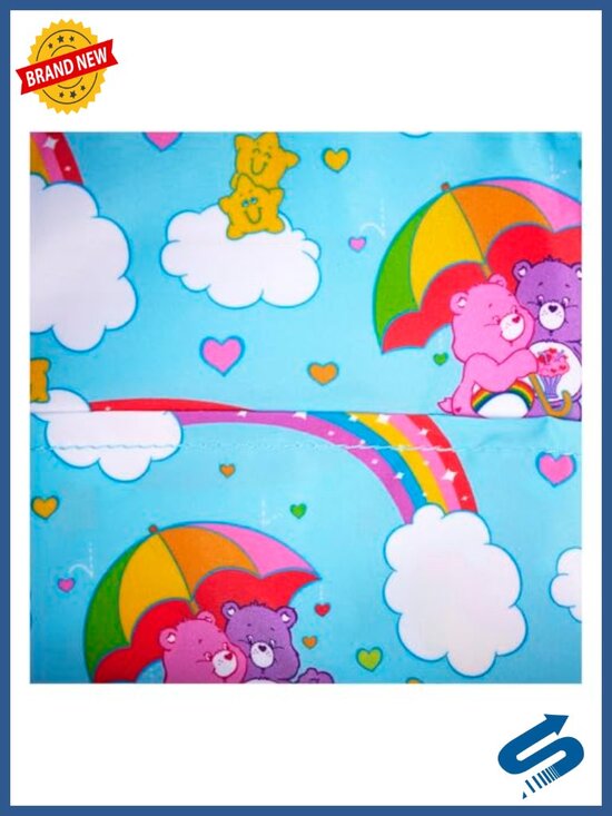 Faux Leather Care Bears Rainbow Mini Backpack with Adjustable Straps main image 4